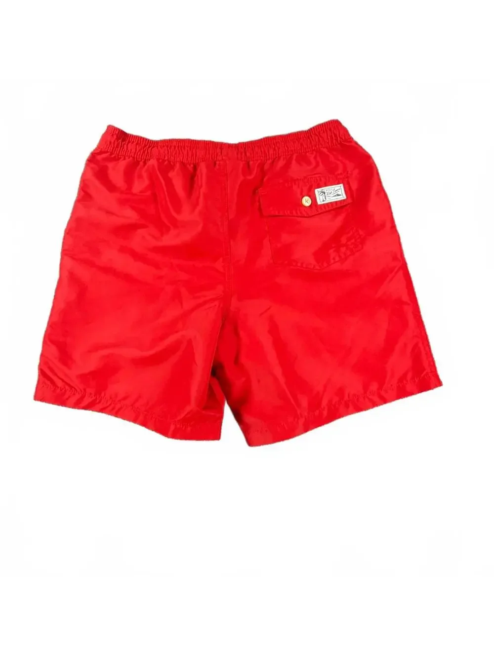 Boy's Polo Ralph Lauren Red Swim Trunks – Size XL (18–20)